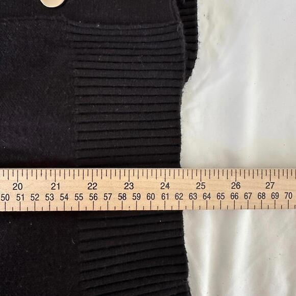 ZARA Women's Black Gold Button-Up Cardigan with High Neck - XL - Picture 7 of 8